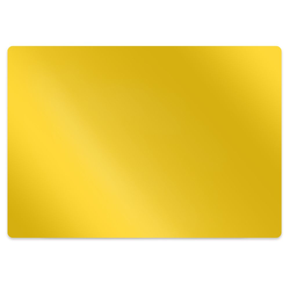kobercomat.sk Podložka pod kancelársku stoličku Jasne žltá farba 120x90 cm 2 cm 